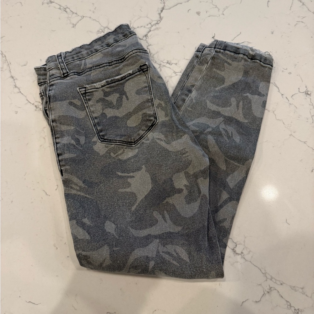 STS Blue Camouflage Skinny Jeans